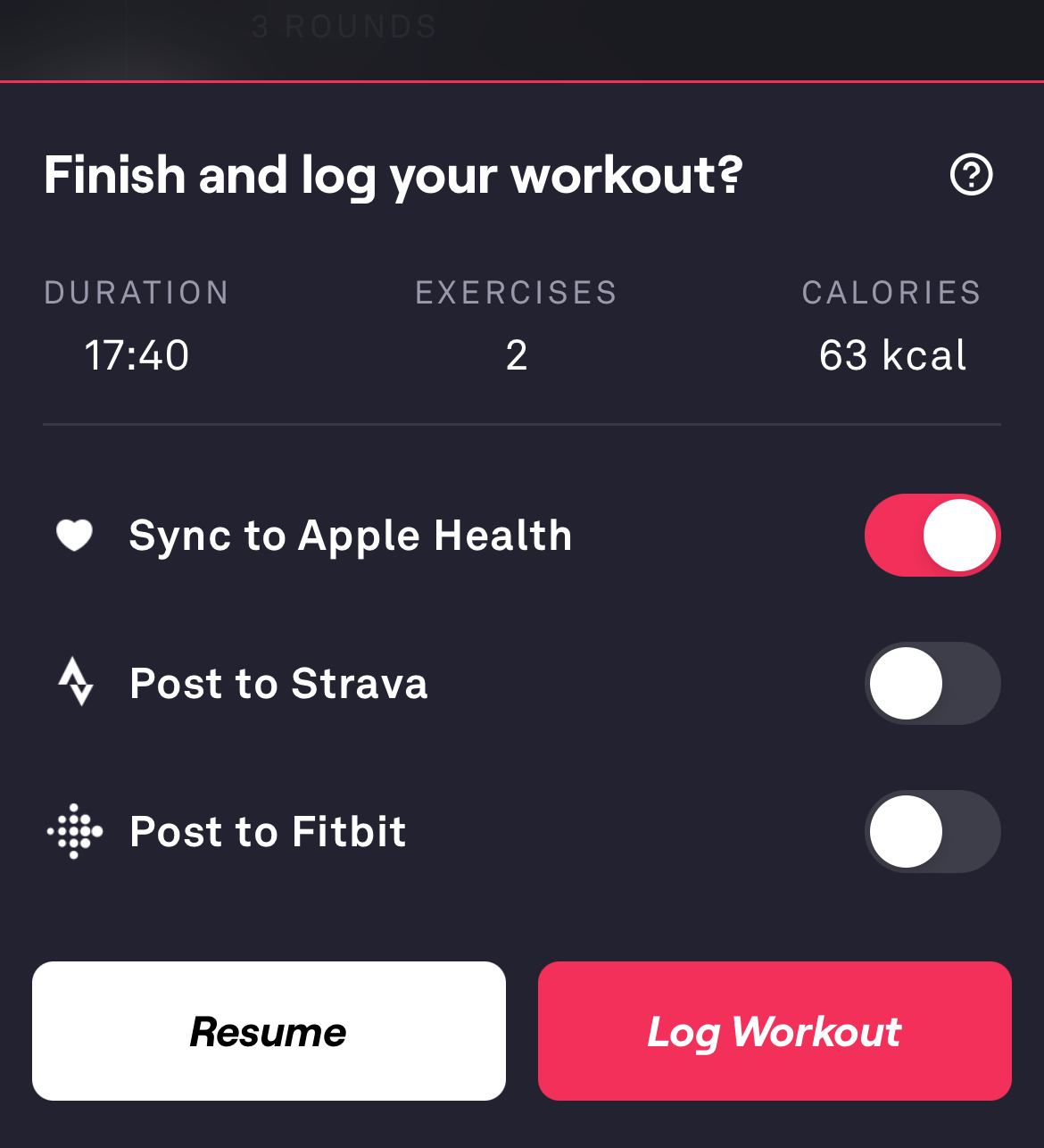 Apple Health Fitbod's Help Center
